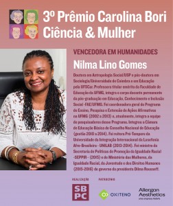 SBPC_Prêmio Ciência & Mulher_Nilma L Gomes_v2